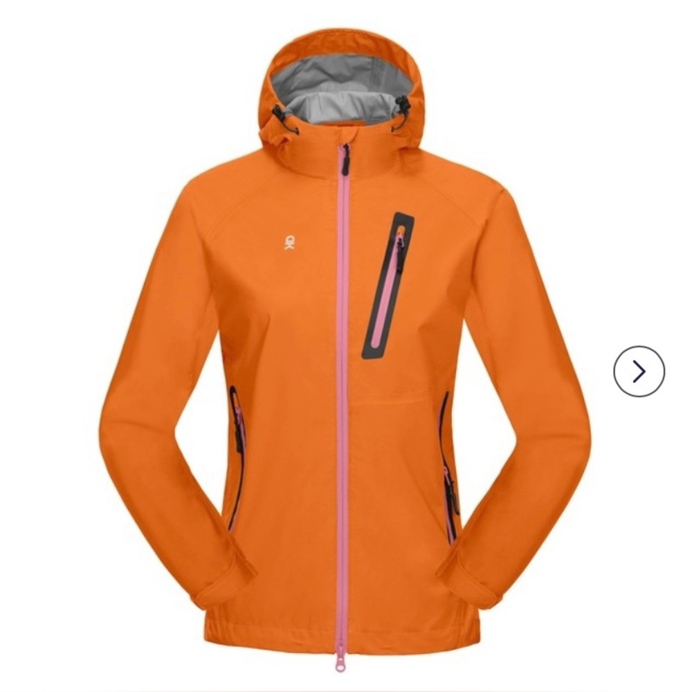 Little Donkey Andy | Women's Waterproof Lightweight Hiking Rain Jacket | Sz XL